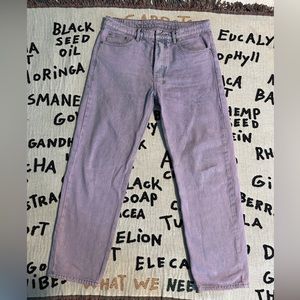 Purple-Dyed Ksubi Jeans
